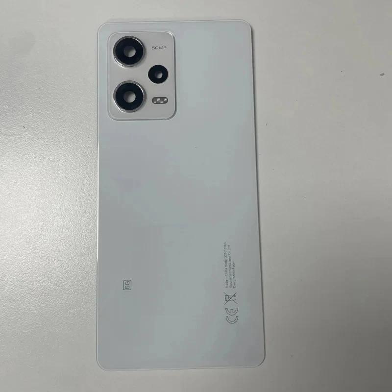 Для Redmi Note 12 Pro 5G 22101316 C 22101316 I Стеклянная задняя крышка корпуса Задняя панель корпуса Замена Чехол С линзой