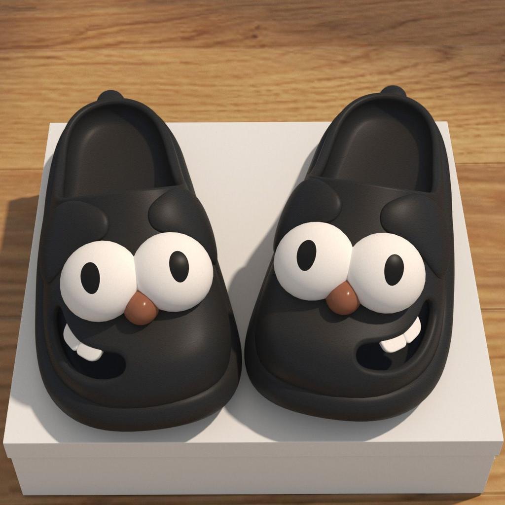 Модные домашние сандалии Kawaii, женские тапочки, летние тапочки в стиле аниме для ванной, симпатичные детские туфли для женщин 2024 года, корейский стиль, новый Y