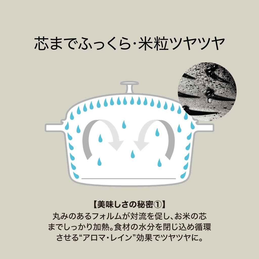 Staub Staub Cocotte de GOHAN La Mer M 16 см латунная ручка для риса Rice 2 литая эмаль IH рисоварка японский продукт с серийным номером La Cocotte de GOHAN 1023918