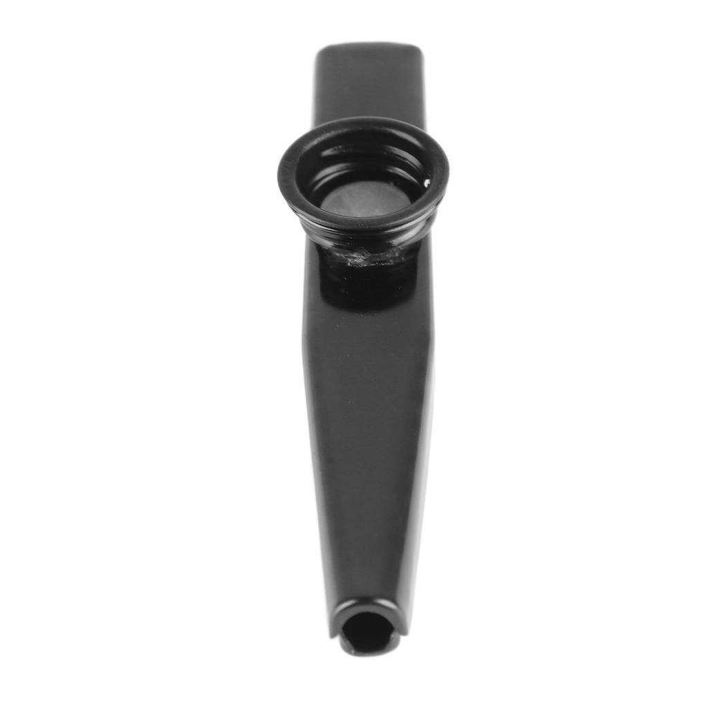 Металлический Kazoo Алюминиевый Легкий Портативный Kazoo Гитара Партнер Флейта Музыкальный Инструмент Подарок Черный