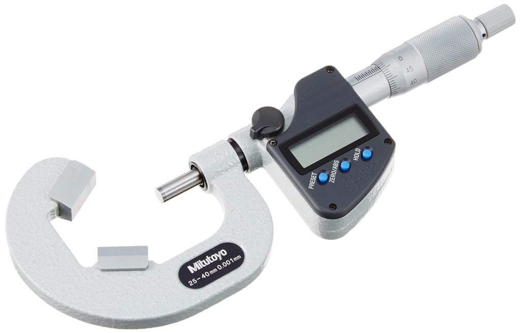 Mitutoyo Digimatic micrometer V-groove 314-253-30 VM3-40MX