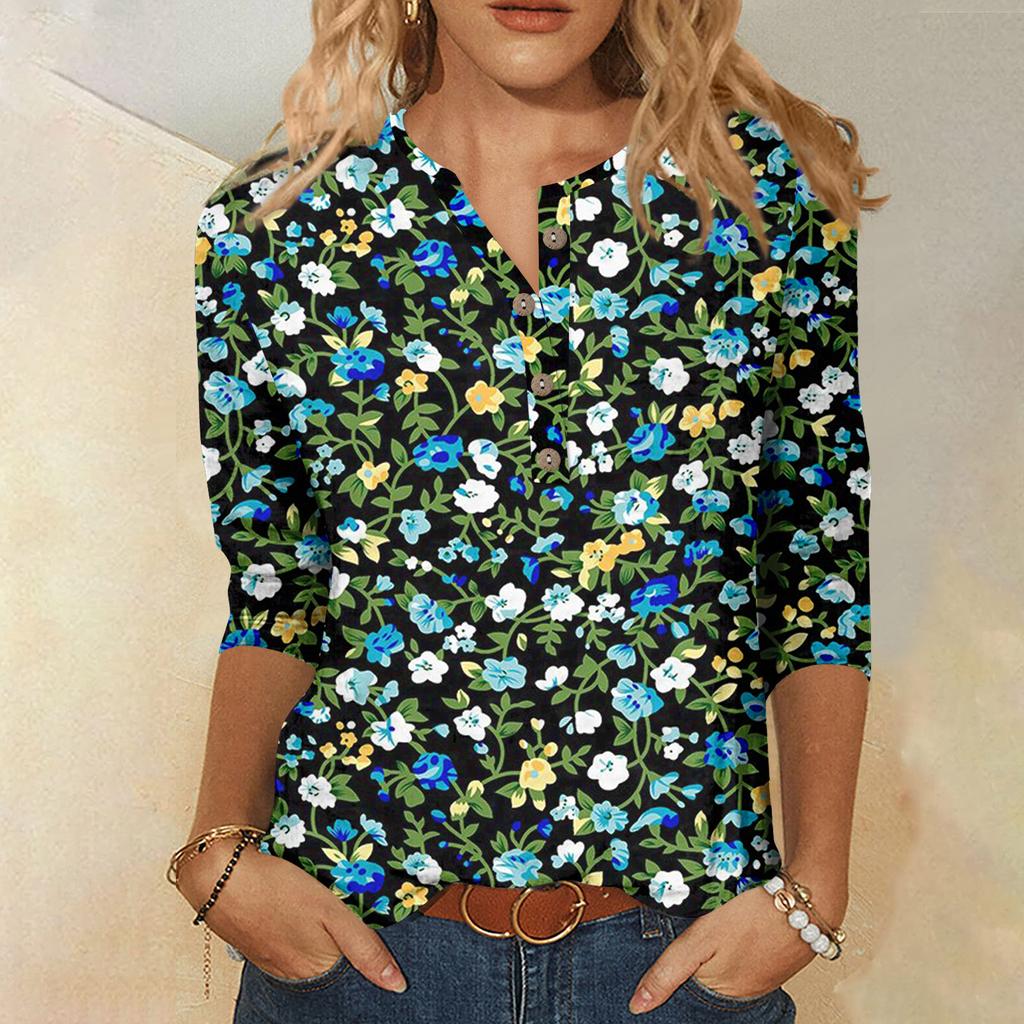 Women's Fashion Valentine's Day Printed Long Sleeve Loose Round Neck Sweatshirt Top Fall