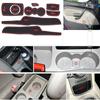 8 шт. резина для Ford Fiesta MK6 6 2008-2014 2015 2016 салон автомобиля противоскользящий коврик с пазами для дверей украшение для чашки