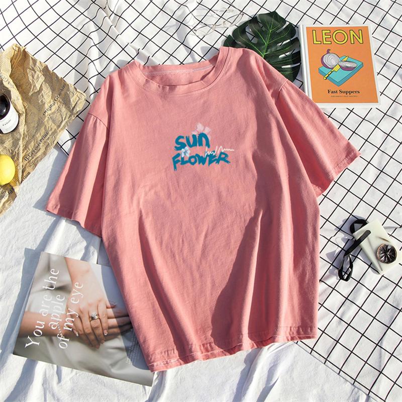 TWINFLAMES Футболки, женская летняя одежда, футболка Harajuku, футболка с рисунком, повседневные топы с короткими рукавами для девочек