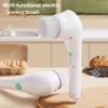 Электрическая щетка для чистки Spin Scrubber, беспроводная, перезаряжаемая, с 5 сменными головками, мощный двигатель, чистящая щетка