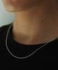 Verte [Мужской][Серебро 925 пробы] Un.Silver.101 / Мини-ожерелье Rizi