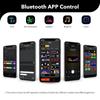 Прокручивающаяся рекламная светодиодная панель вывесок Bluetooth-приложение Управление логотипом Подсветка Настройка текста Шаблон Анимация Программируемый автомобильный дисплей