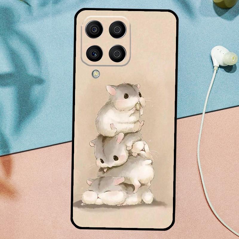 Милый Прекрасный Питомец Хомяк Для Samsung Galaxy M53 M33 M11 M21 M31 M12 M13 M14 M15 M35 M34 M54 M32 M52 M06 M16 M55 Чехол