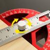 0-180 Degrees Construction Protractors 8/12 Inch Angle Ruler Angle Protractor  Woodworking