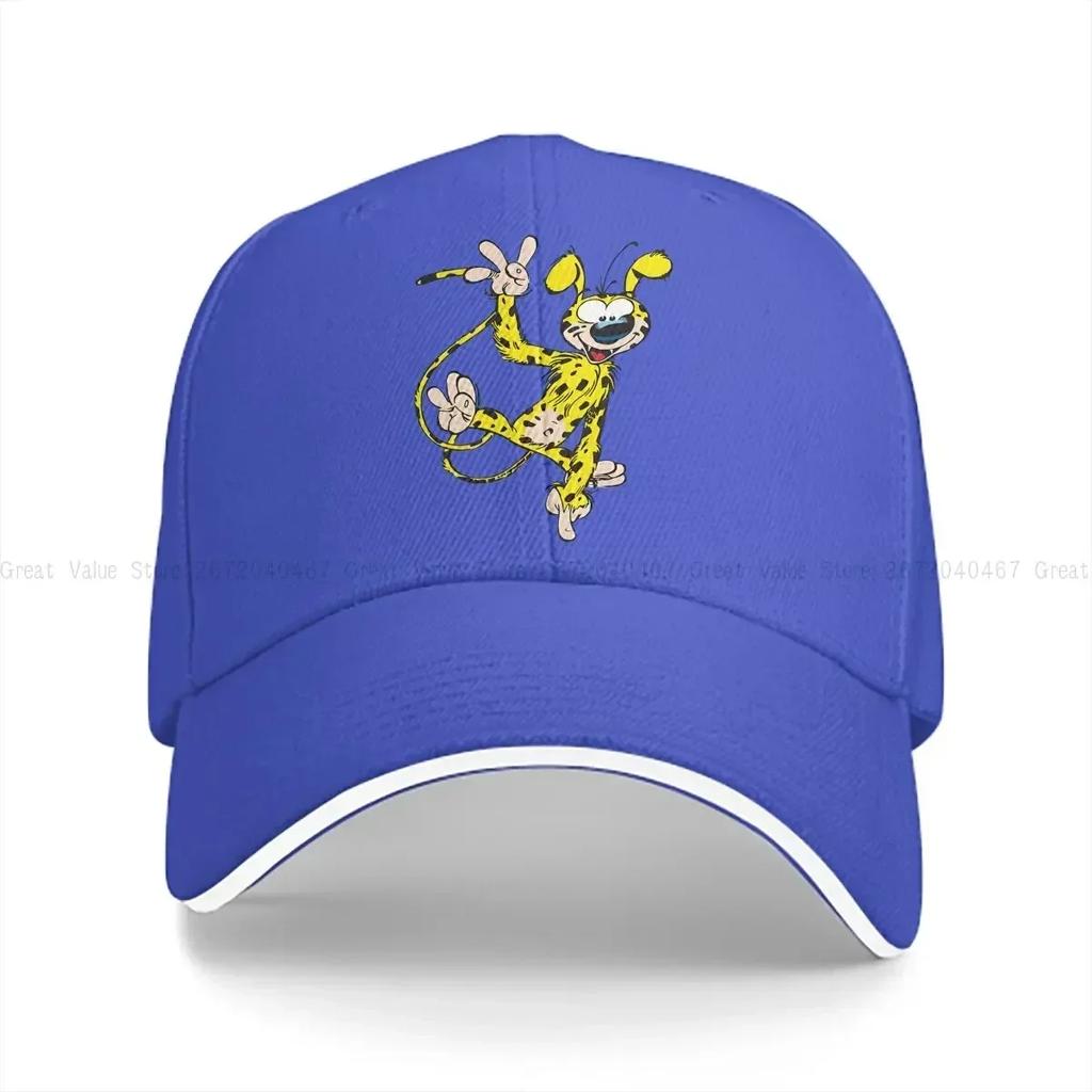 Day Gifts For Spirou Marsupilami Fantasio Baseball Caps Peaked Cap Marsupilami Cartoon Sun Shade Hats for Unisex Women