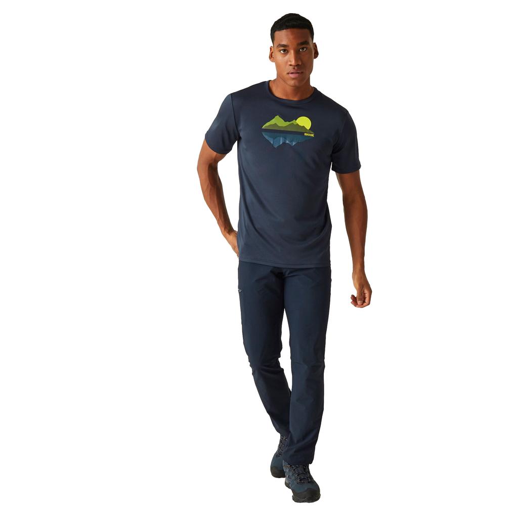 Regatta Mens Fingal VIII Mountain T-Shirt