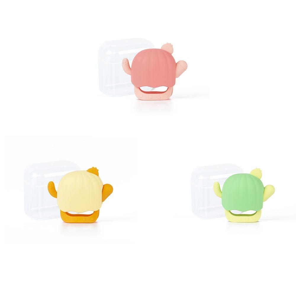 Детские аксессуары для ухода за полостью рта новорожденных силиконовая палочка для зубов кактуса для обучения укусу для ребенка