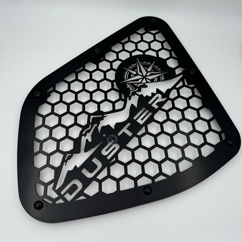 Для Dacia Duster I Metal Window Kit Exterior Accessories для Duster 2 шт. Black Window Cover 2010-2017 Years Off Road Accessories