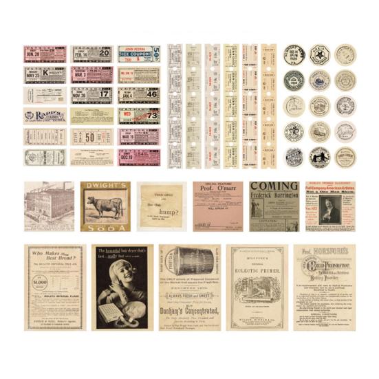 166 шт./компл. художественная наклейка мягкая на ощупь съемная DIY привлекательный журнал-планировщик декоративное украшение для багажа