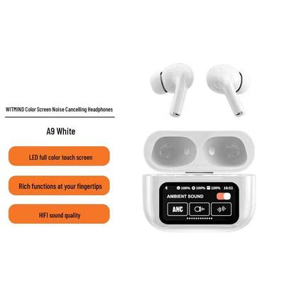Беспроводные Bluetooth-наушники WITMINDA9 с цветным экраном и шумоподавлением