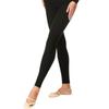 Гимнастические тренировочные длинные леггинсы с флисовой подкладкой HW1295L Черные JL Гимнастика/Художественная женские (В)