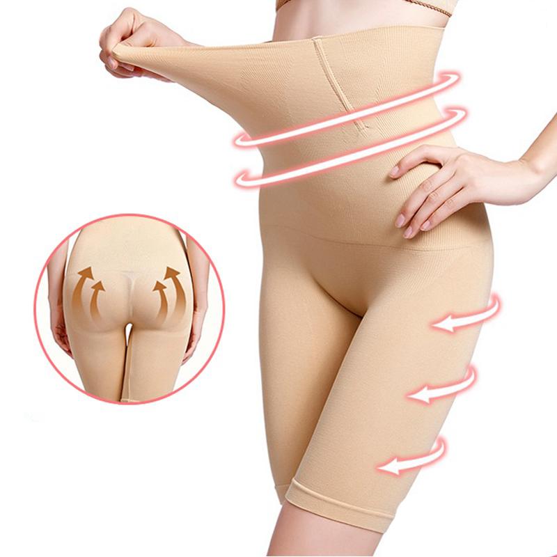 Большие размеры Body Shaper Брюки для похудения Нижнее белье Женские трусики с контролем Нижнее белье Корректирующее белье Пояс для живота