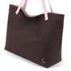 A4 size compatible tote bag 62722 [Kitamura] R-0689 Women's Chocolate/Pink
