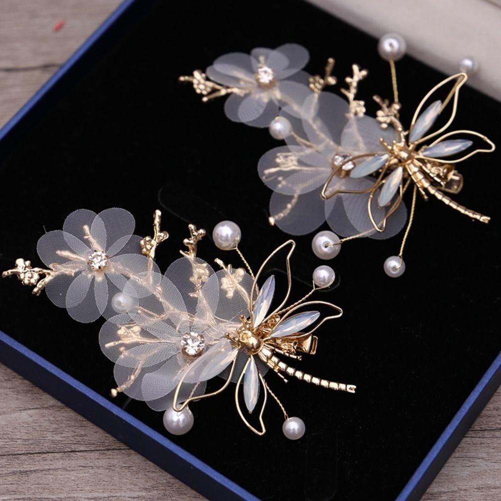 Butterfly Shaped Tassel Headwear Multicolor Ancient Hairpins Charming Women's Hair Accessories