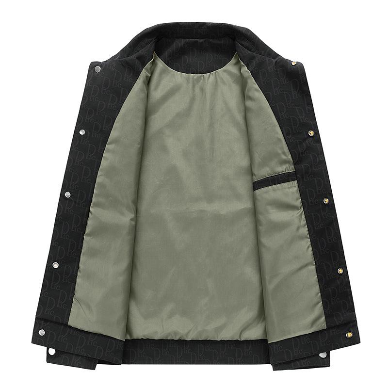 Мужская весенне-осенняя новая модная рабочая куртка с лацканами, мужской весенний повседневный топ