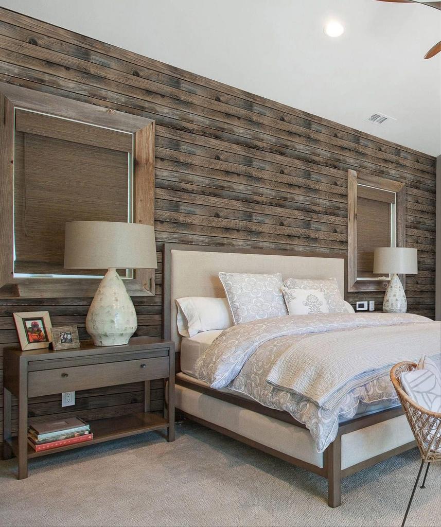 Ретро обои из искусственной древесины с кожурой и наклейкой, самоклеящиеся деревянные доски, рулон обоев, съемное виниловое настенное покрытие для ресторана