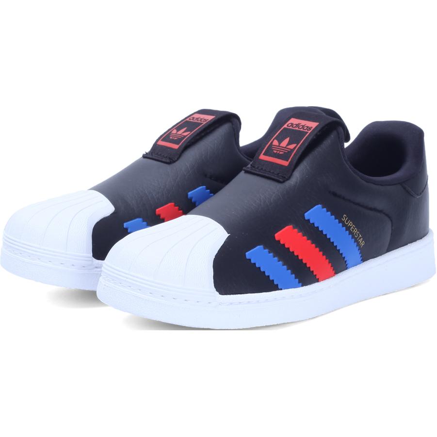 Adidas Originals Superstar 360 I Comfortable Anti Kick Cushioning Low top Toddler Shoes Black Infant And Toddler BY9936