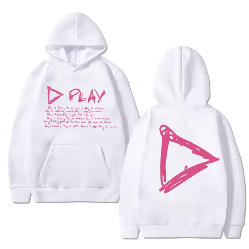 Hot Singer Ed Sheeran Play Tour 2025 Double Sided Printed Hoodie Men Women Fashion Sweatshirt Unisex Fleece Long Sleeve Pullover