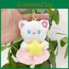 Bear Cartoon Cute Plush Toy Keychain With Short Fur For Kids And Adults Gifts