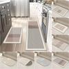Super Absorbent Kitchen Floor Mat Long Diatomite Kitchen Rug Soft Washable Carpets Anti Slip Bathroom  Entrance Doormat
