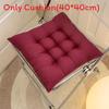 Modern Simple Style Office Seat Cushion With Polyester Filling For Desk Use
