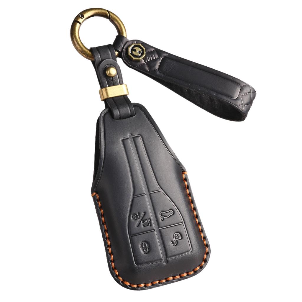 Handmade Leather Key Cover for Hongqi H5 H7 H9 HS7 HS9