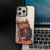 Язык лошади для Apple 15 цвет серебристый iPhone14promax креативный 13/11 матовый 16 защитный чехол 17