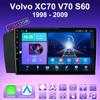 2 DIN Android Carplay автомобильное радио для Volvo XC70 V70 S60 1998 - 2009 мультимедийный проигрыватель головное устройство стерео GPS навигация BT WIFI 2+32 ГБ