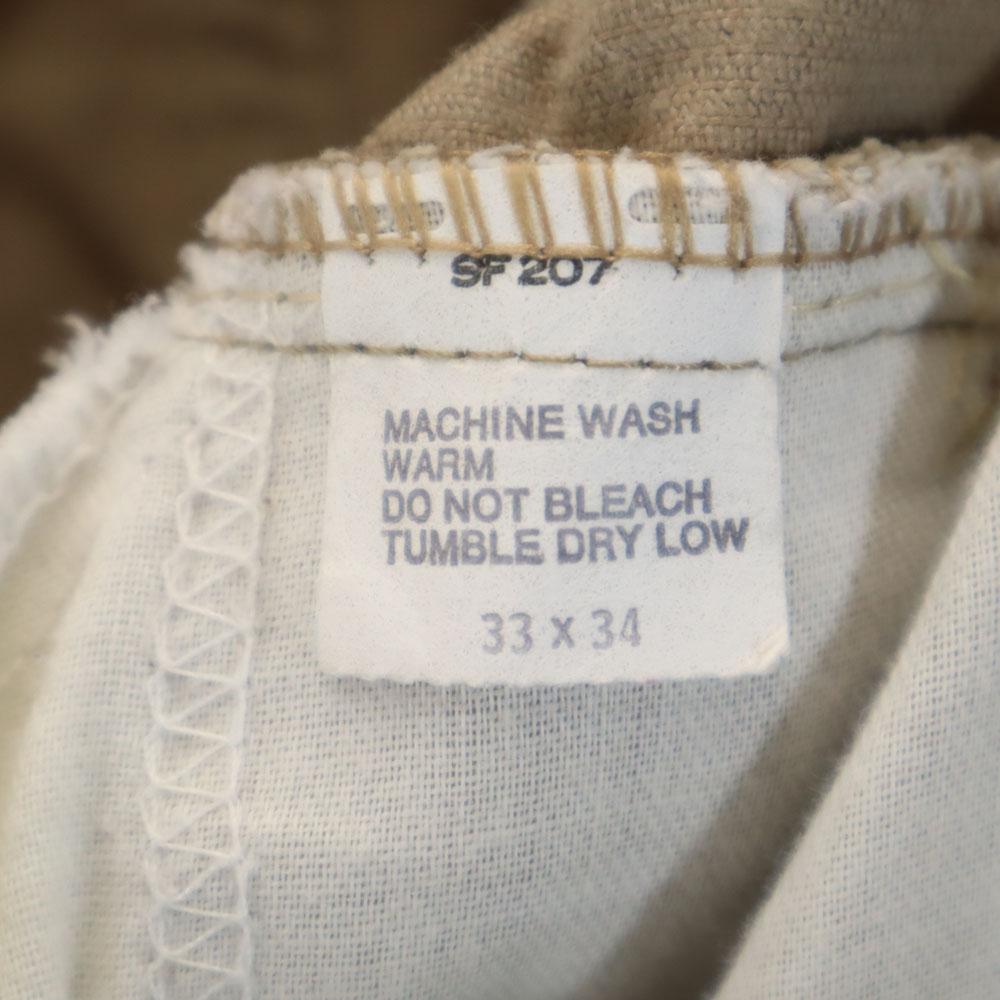 Levi's Винтажные вельветовые брюки 80-х годов W33 Бежево-коричневые Застежка TALON Мужские Б/У