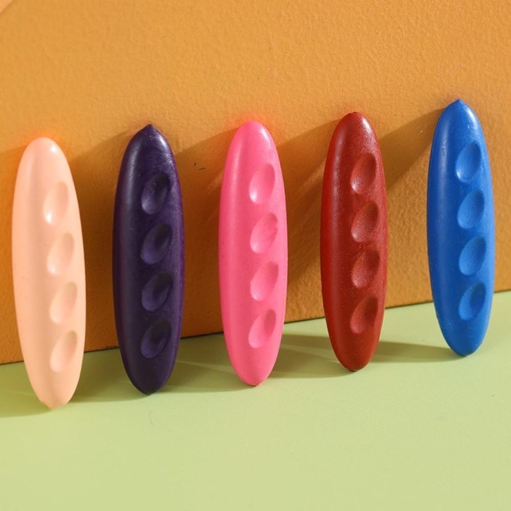 Safe Peanut Crayons Erasable Toddler Crayons New Oil Painting Stick Gifts