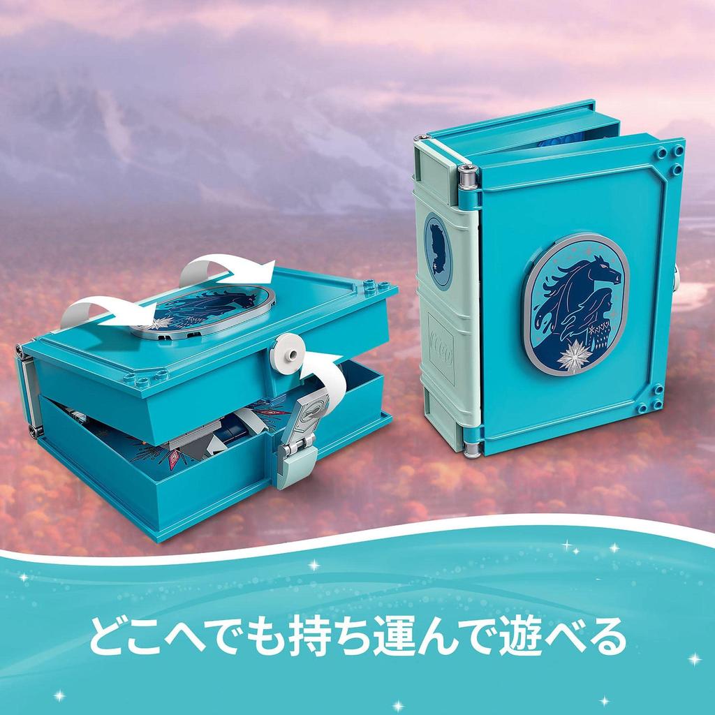 LEGO Disney Princess Frozen 2 and 43189 Toy Block Present Princess Princess Doll Doll Girls Ages "Elsa Knock's Storybook" 5+