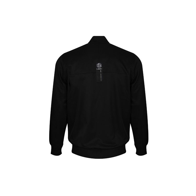 adidas Тканая куртка Мужские топы Черные DZ0582