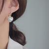 Women's Lovely Volume White Dangle Earrings