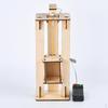 Wooden DIY Dye Hand Crank Model Elevator Toy
