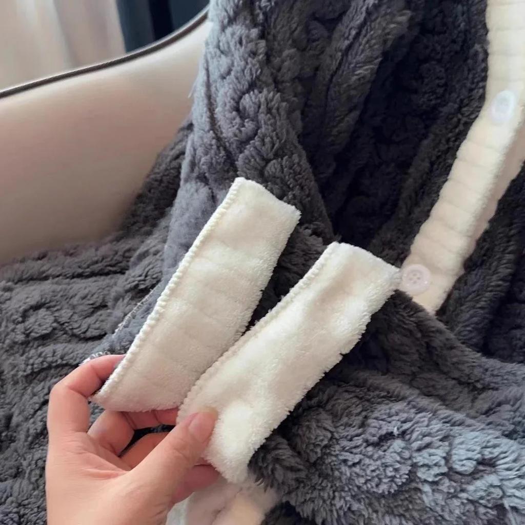 2 шт./компл. Женская утолщенная теплая осенне-зимняя пижама с длинными рукавами, однотонная фланелевая полосатая домашняя одежда для кормящих матерей, домашняя одежда для женщин