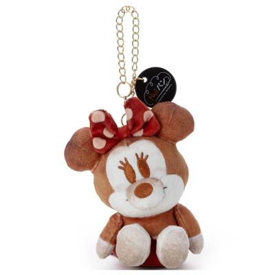 Персонаж Disney Nui Pan Chain Strap Mascot Character PanSittingMinnie Mouse Мягкая игрушка Высота 19 см