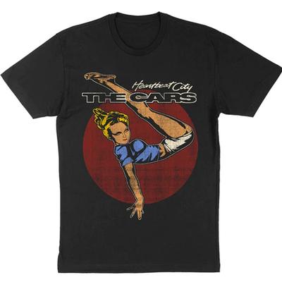VTG The Cars Heartbeat City T-shirt Black Cotton Tee S To 345Xl XA1178 Unisex T-Shirt