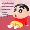 Crayon Shin-chan Lazy Person Tablet Stand: Trendy Anime Figure Doll