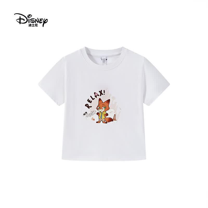 Disney Zootopia Kids' Cartoon Graphic Short-Sleeve T-Shirt