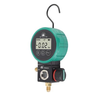 4-блочный цифровой тестер вакуумметра HVAC, манометрический коллектор, шланг для хладагента, электронный