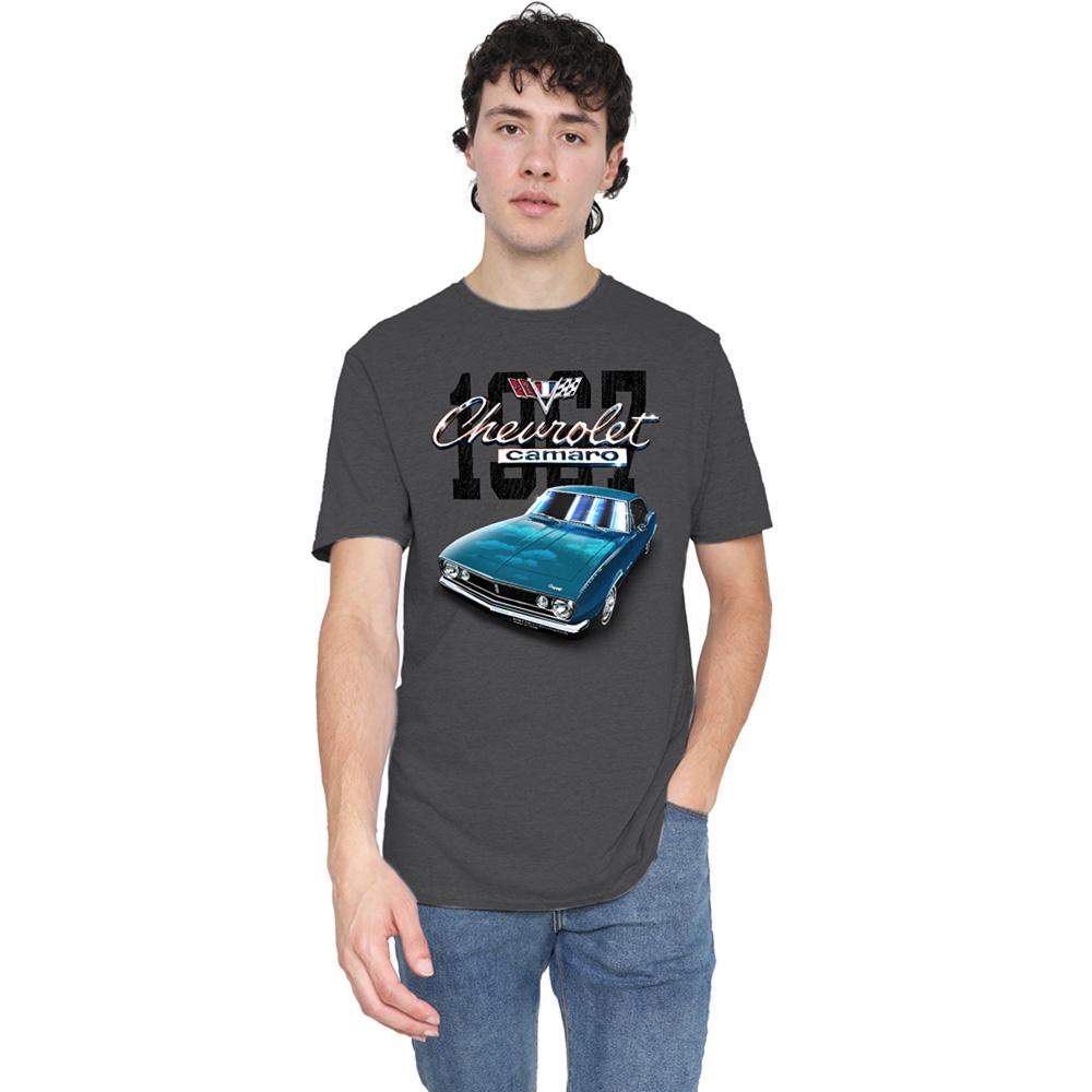 Chevrolet Unisex Adult Classic Camaro Heather T-Shirt