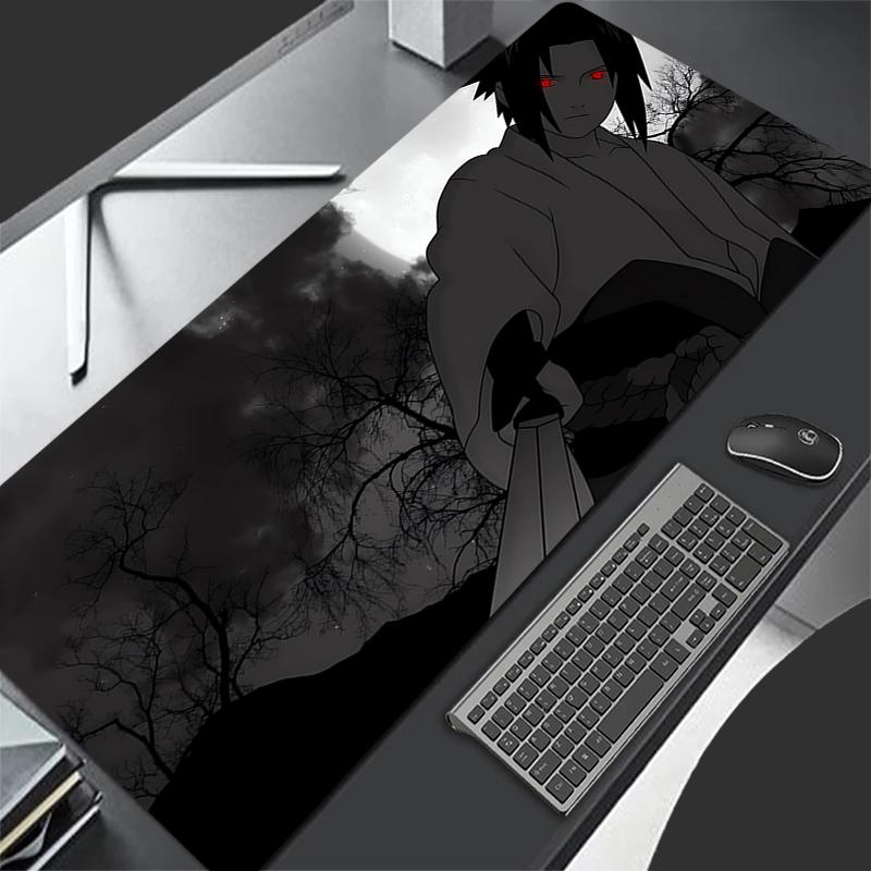 Exquisite Mouse Pad Naruto Sasuke Anime Cute Girl Gabinete Gamer Computer Desk Mat Keyboard Pad Pc Gaming Accessories Mousepad