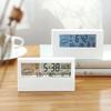 Thermo-Hygrometer Clock Creative Weather Display Electronic Alarm CLock