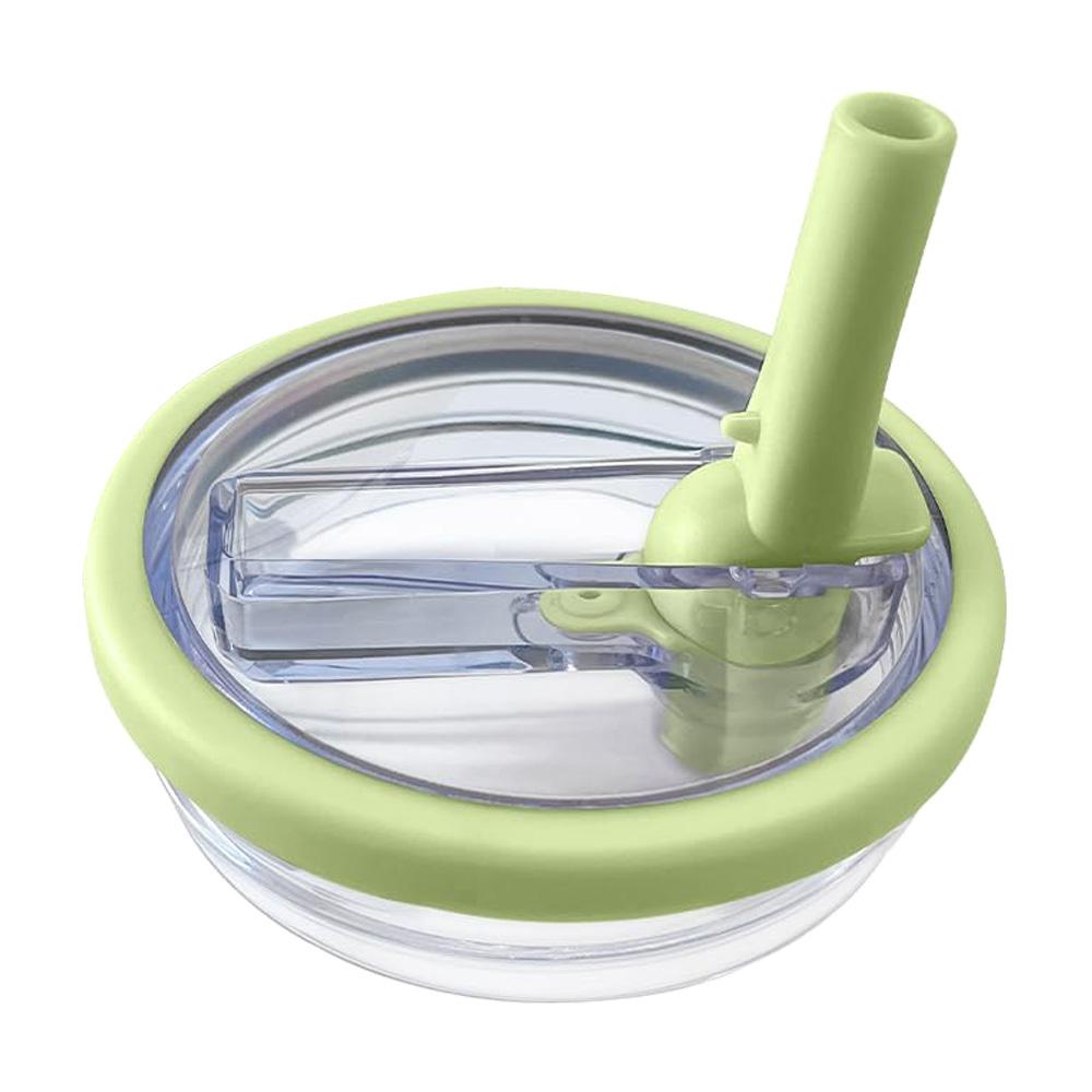 40 Oz Replaceable Tumbler Flip Straw Lid for Stanley Cup,Reusable Tumbler Cover, Spill Proof Splash Resistant Tumbler Lids