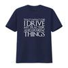 THAT S WHAT I DO DRIVE MY TRACTOR AND KNOW THINGS T Shirt vintage Washed Top For Everyday Wear Soft Stylish Casual Versatile